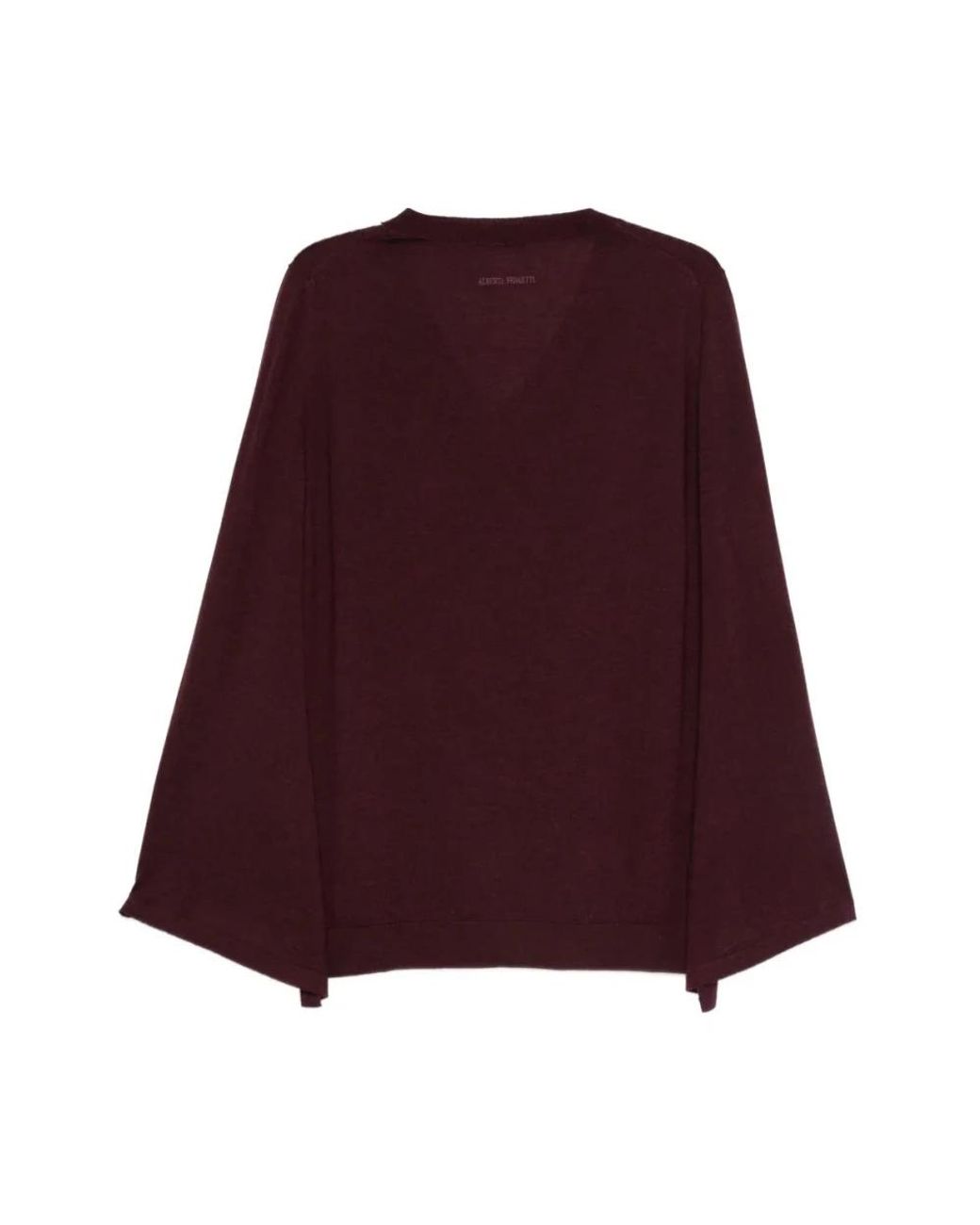Alberta Ferretti Purple Cashmere Knitwear