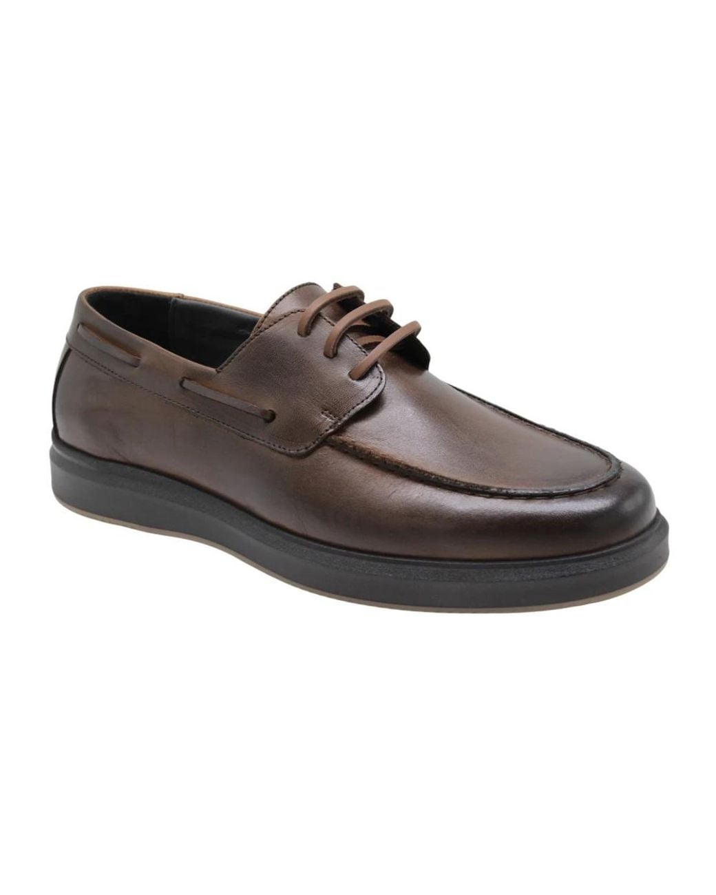 Cycleur De Luxe Brown Laced Shoes for men