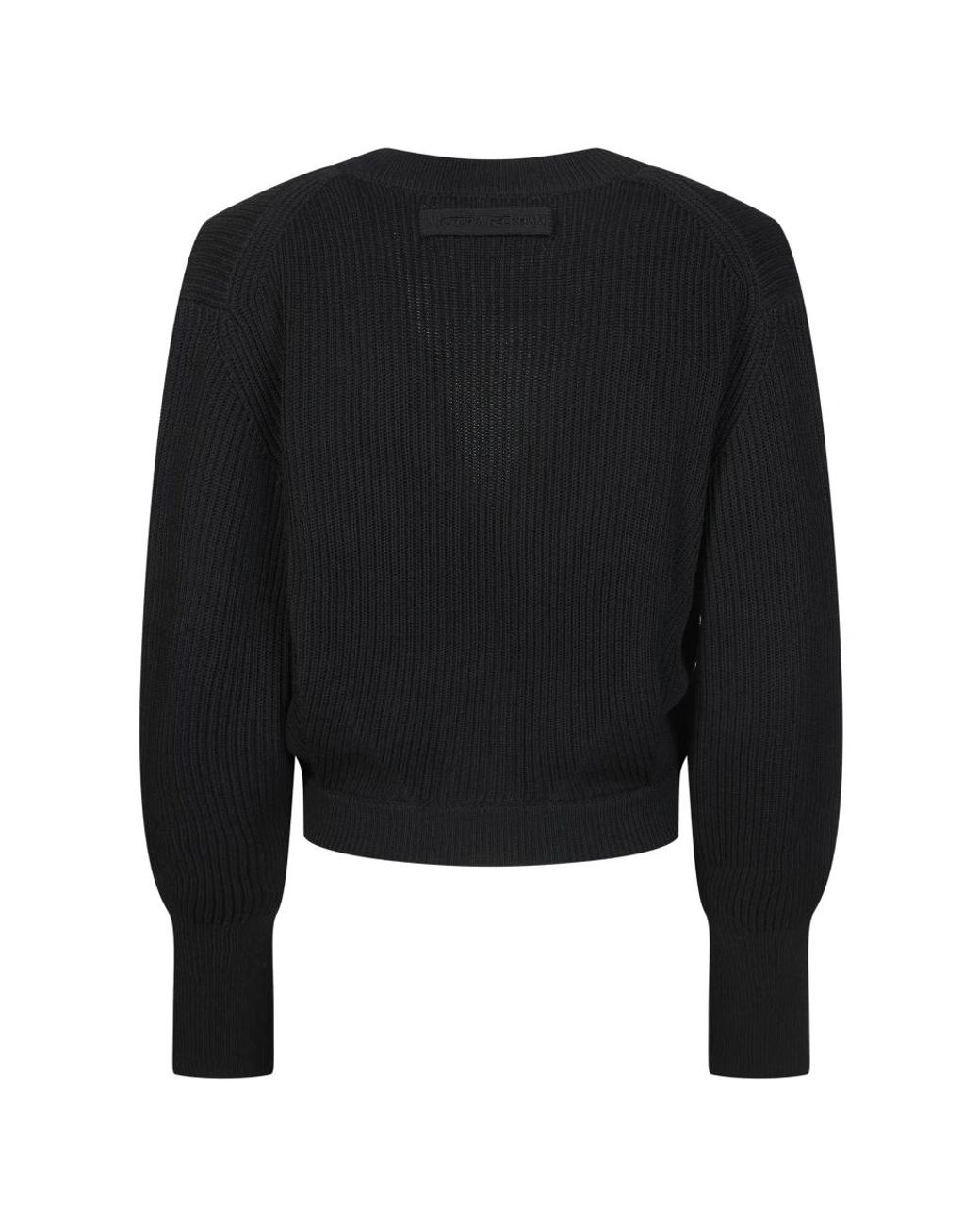 Cardigans Victoria Beckham de color Black