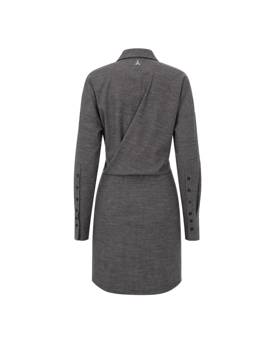 Patrizia Pepe Gray Shirt Dresses