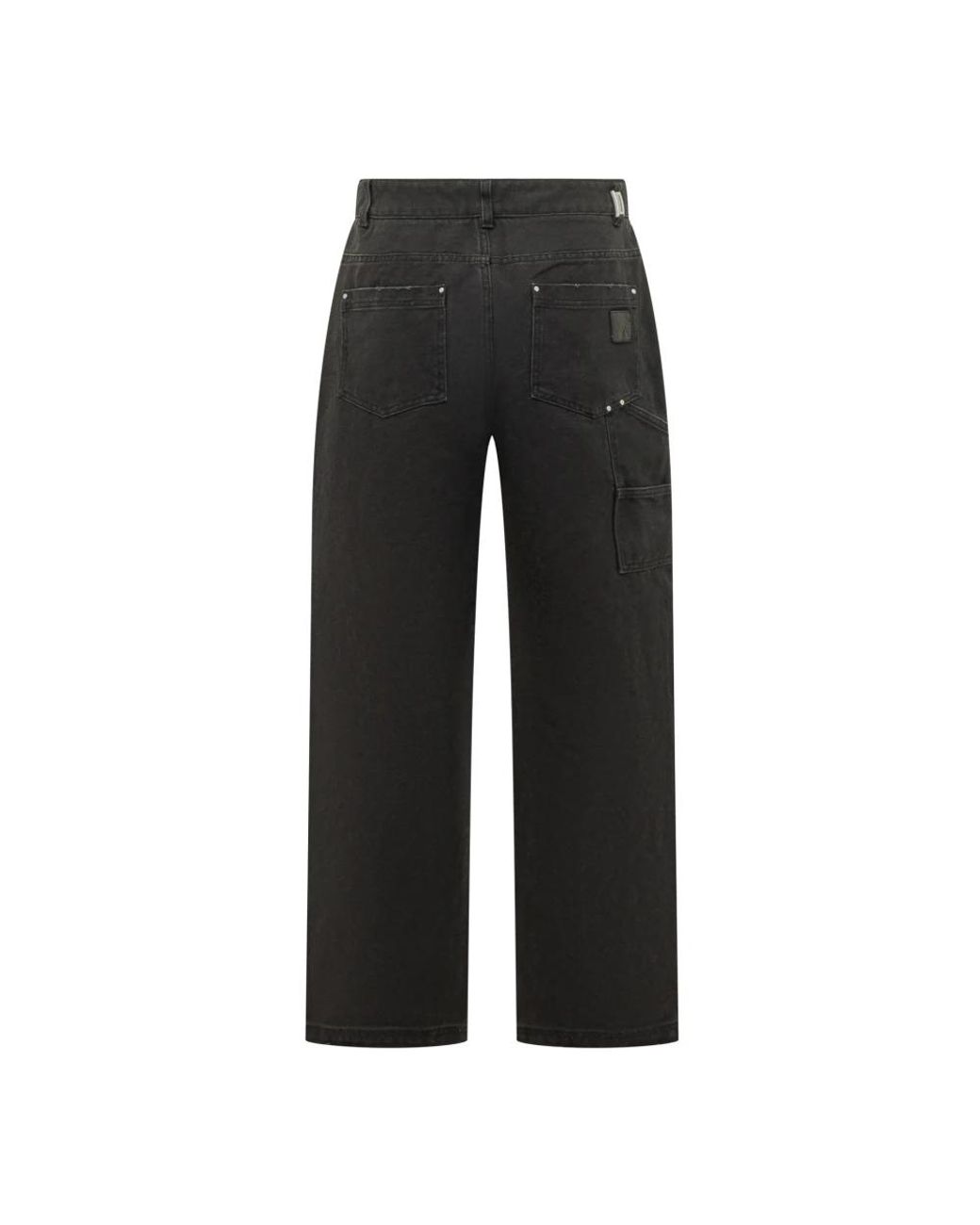 Represent Black Straight Jeans for men