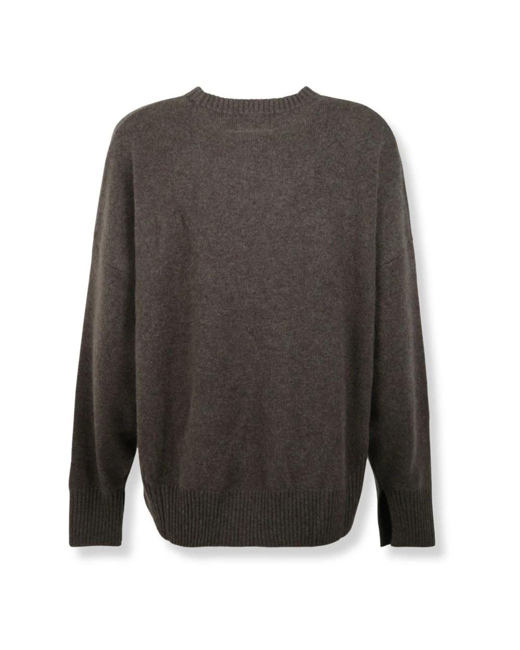 Loulou de Saison Gray Round-Neck Knitwear