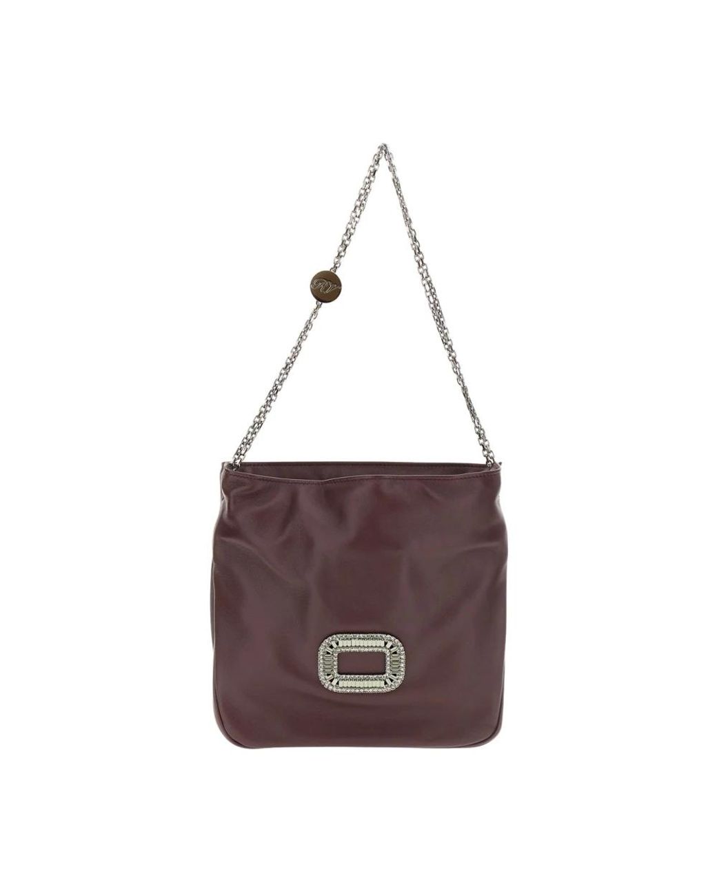 Roger Vivier Purple Shoulder Bags