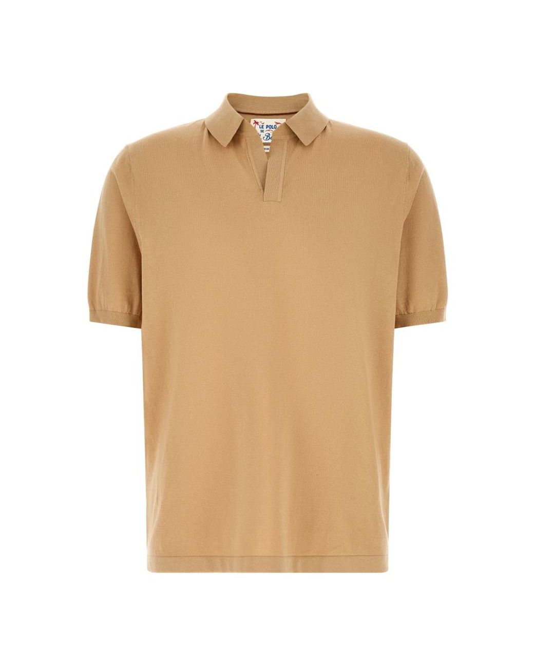 Mc2 Saint Barth Natural Polo Shirts for men