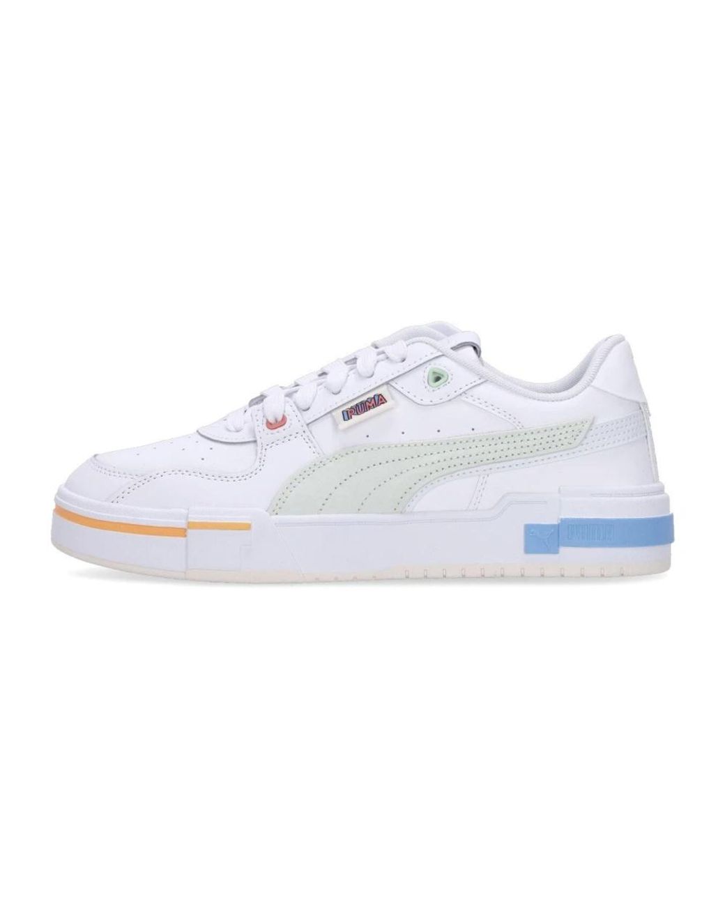 PUMA Schoenen ,Wit ,Glitch Uninvisible Sneaker Wit Mint in het White voor heren