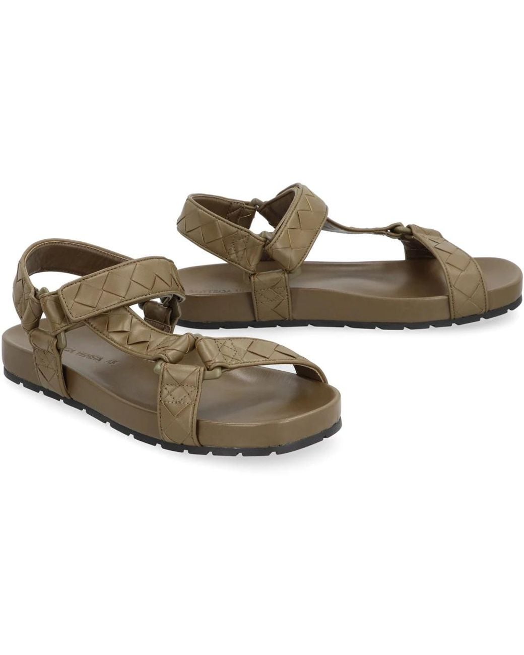 Bottega Veneta Brown Flat Sandals for men