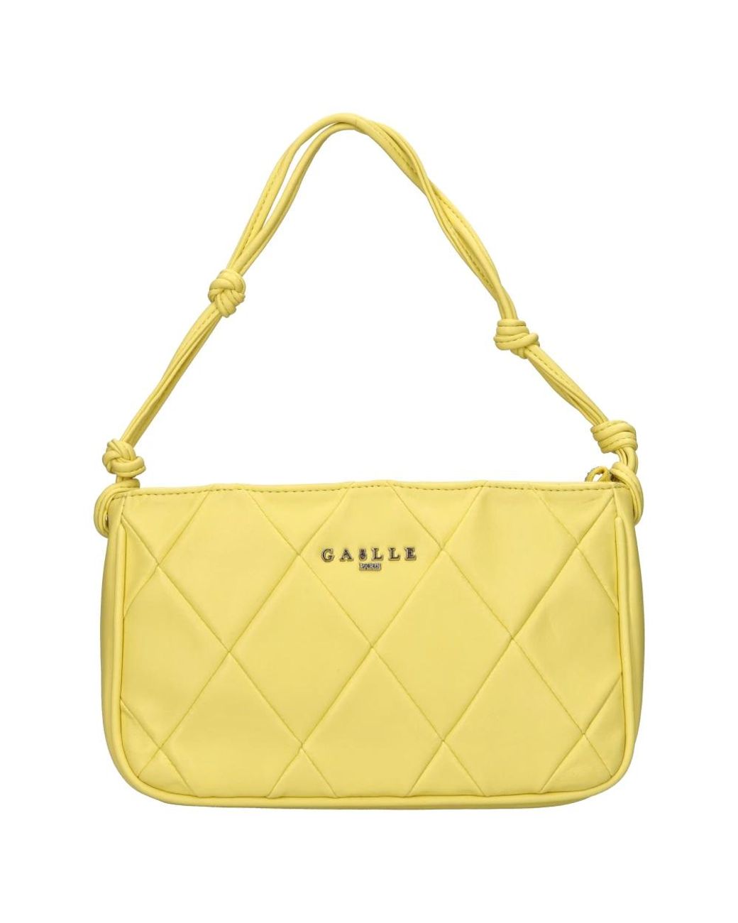 Gaelle Paris Yellow Shoulder Bags