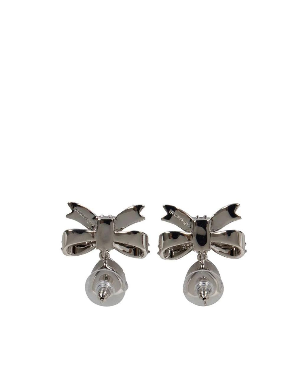 Self-Portrait White Earrings