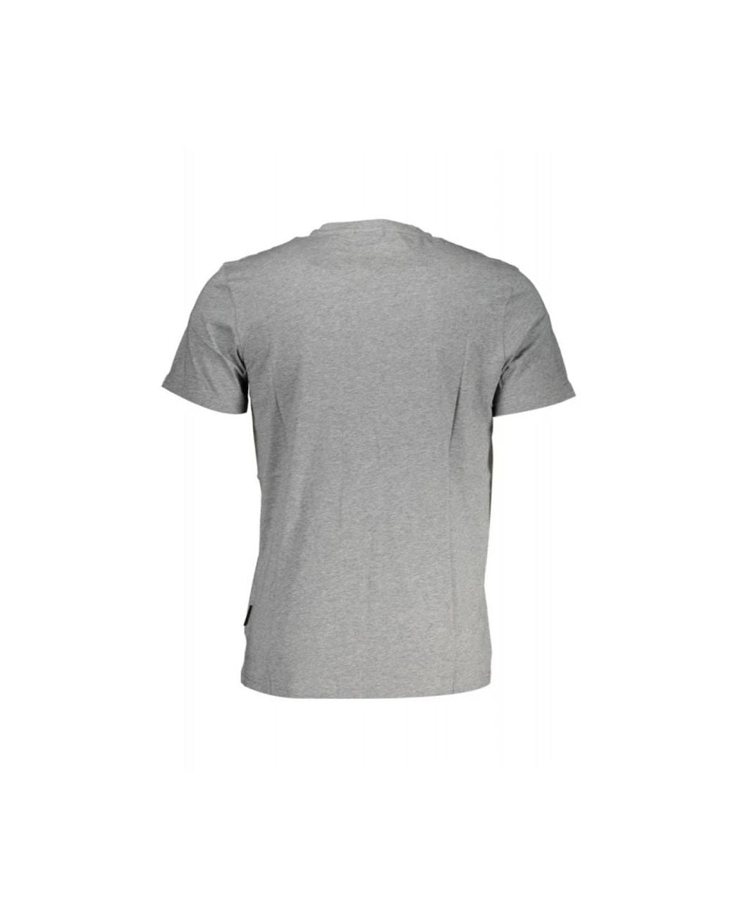 Napapijri Gray T-Shirts for men