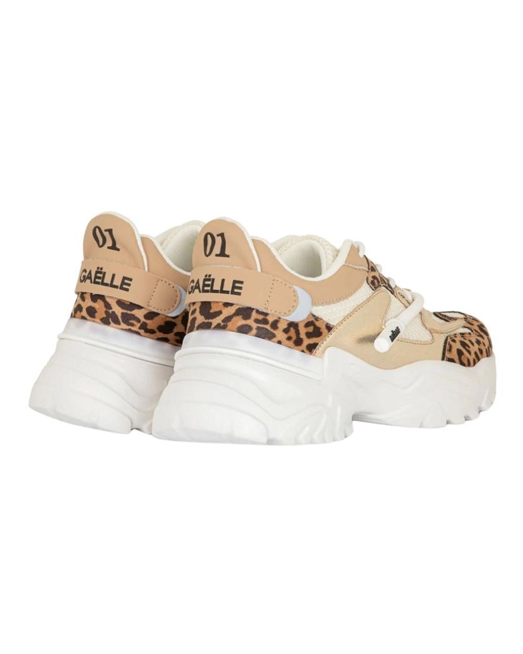Gaelle Paris Natural Sneakers