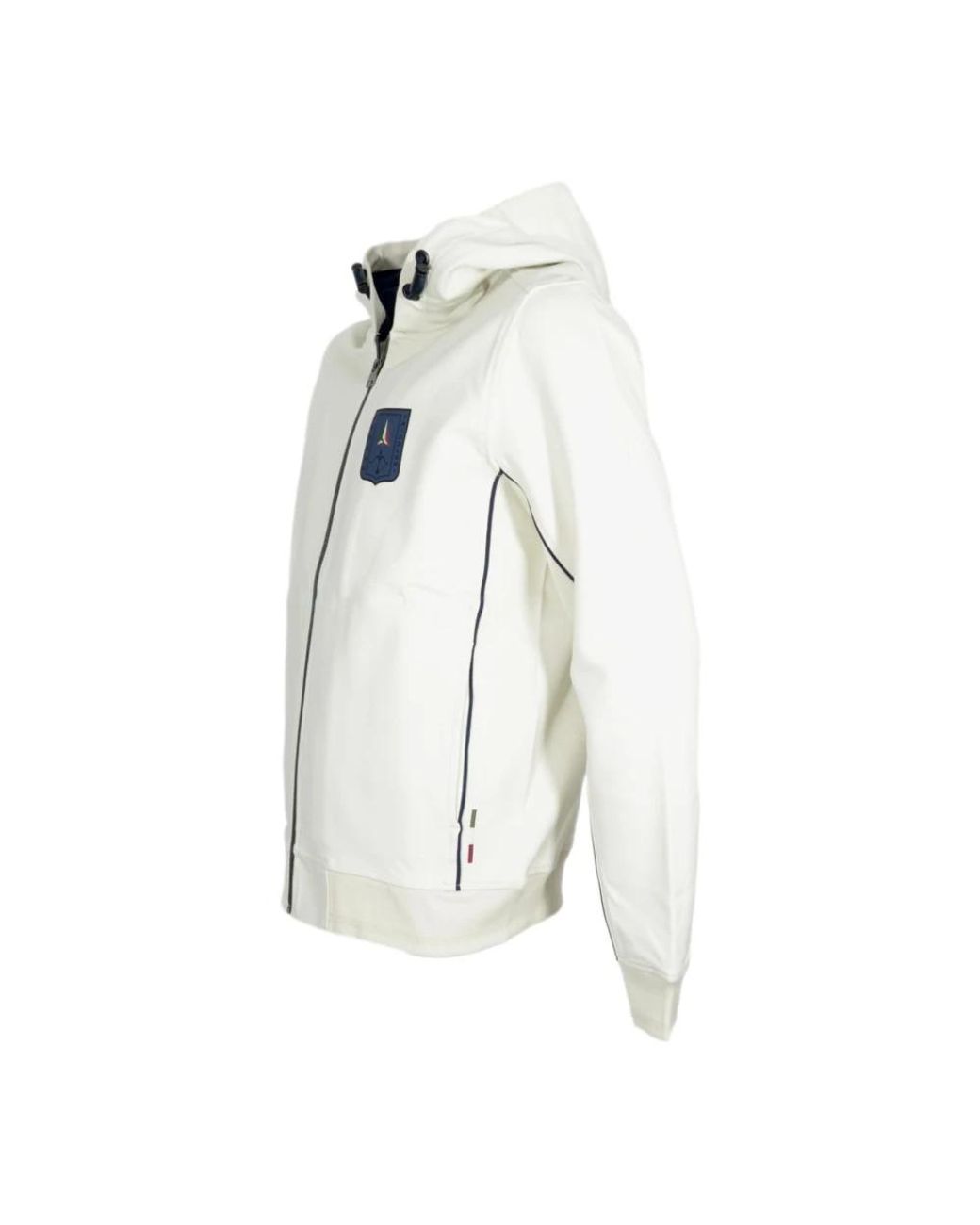 Aeronautica Militare White Zip-Throughs for men