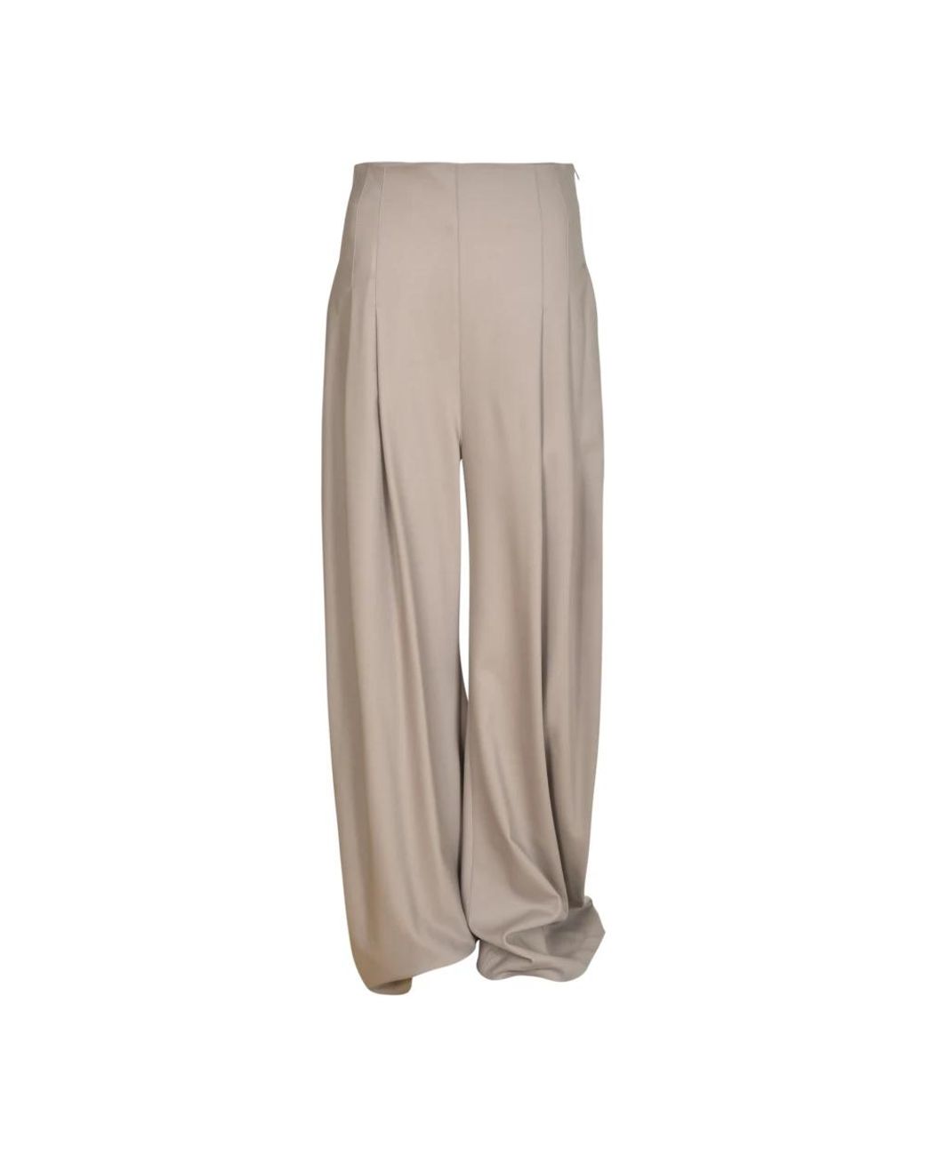 ALESSANDRO VIGILANTE Brown Wide Trousers