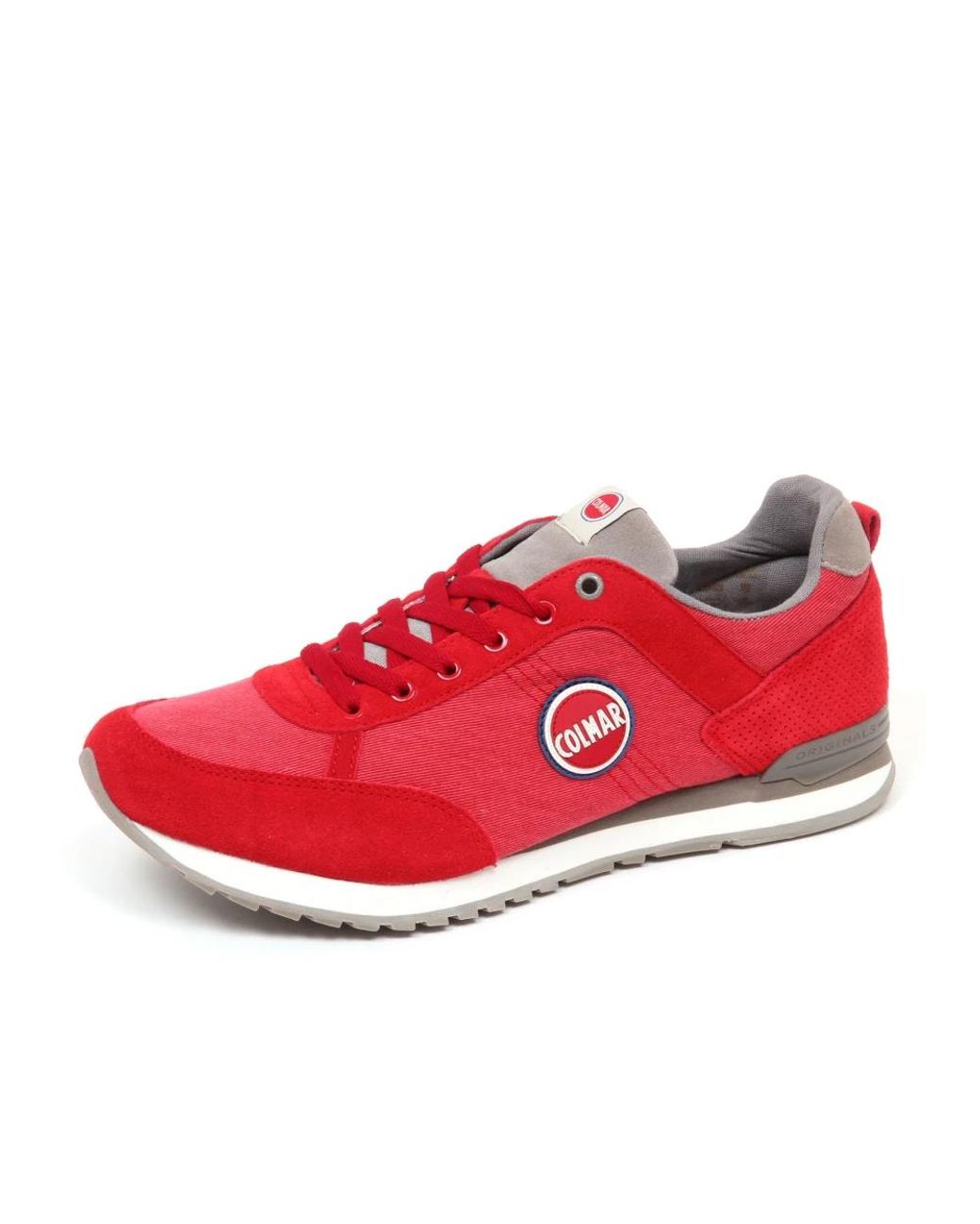 Colmar Wildleder/Canvas Schuh in Red für Herren