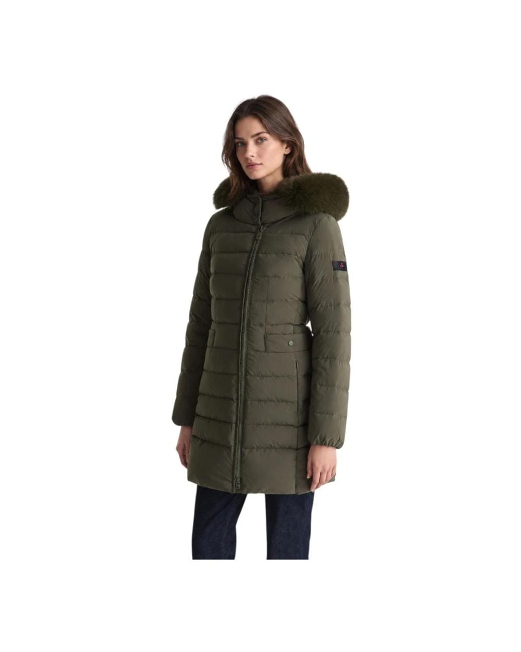 Peuterey Green Down Coats