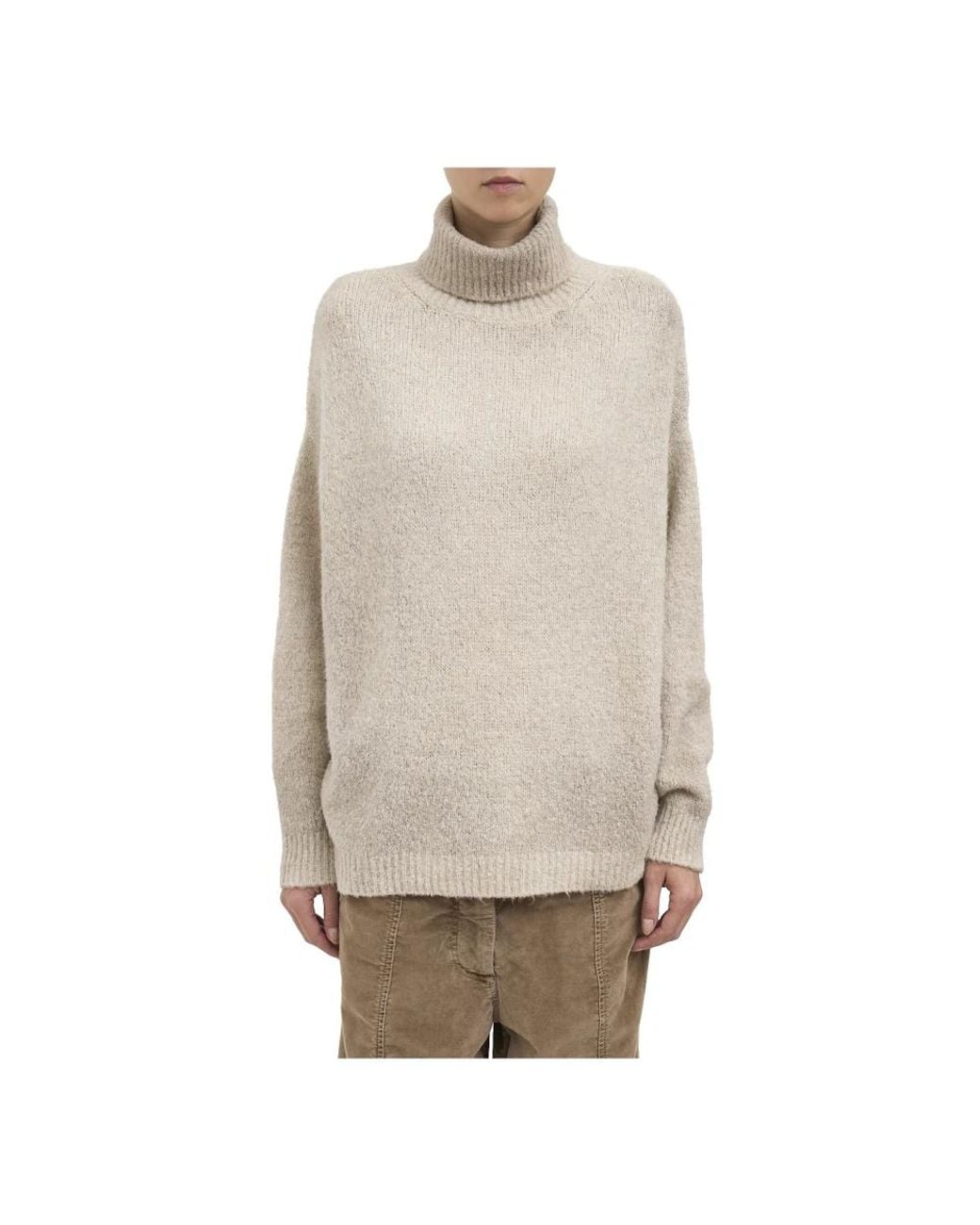 Avant Toi Natural Turtlenecks