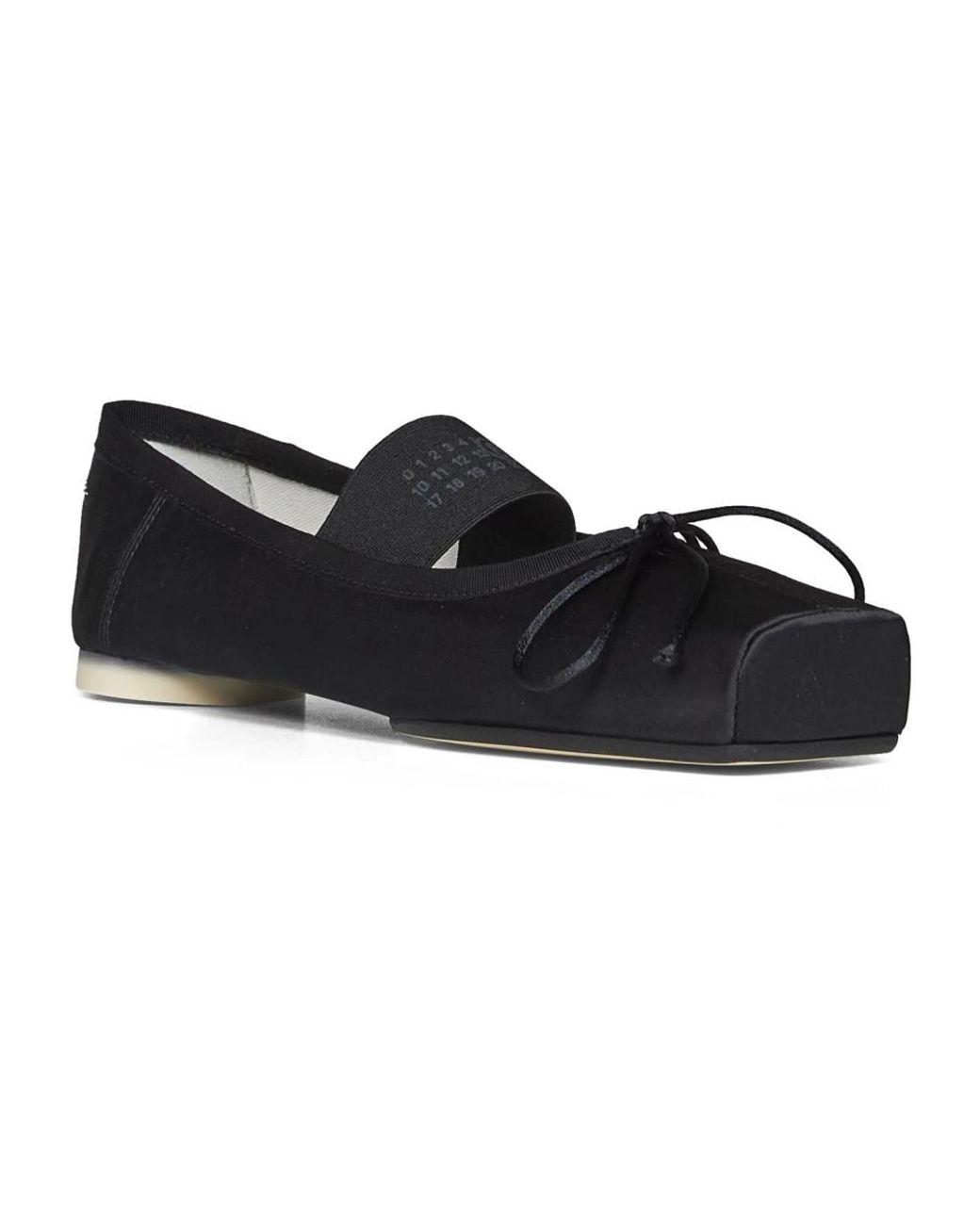 MM6 by Maison Margiela Black Ballerinas