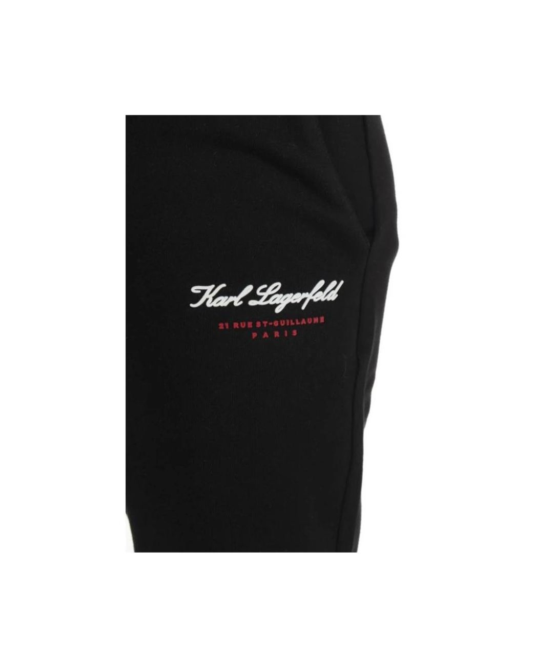 Karl Lagerfeld Black Sweatpants for men