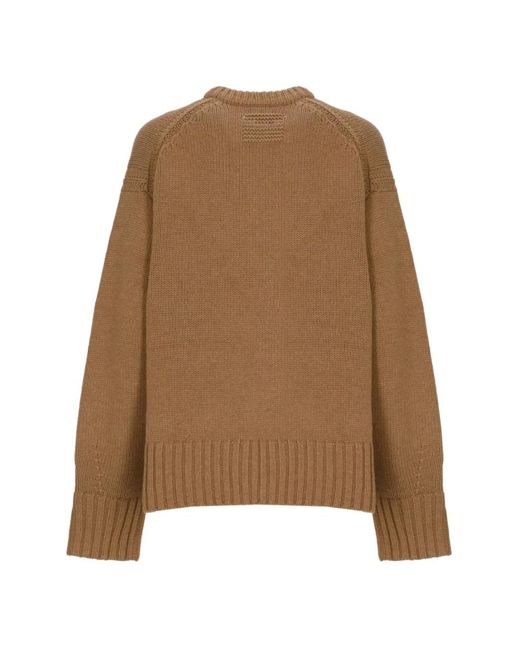 Guest In Residence Brown Round-Neck Knitwear