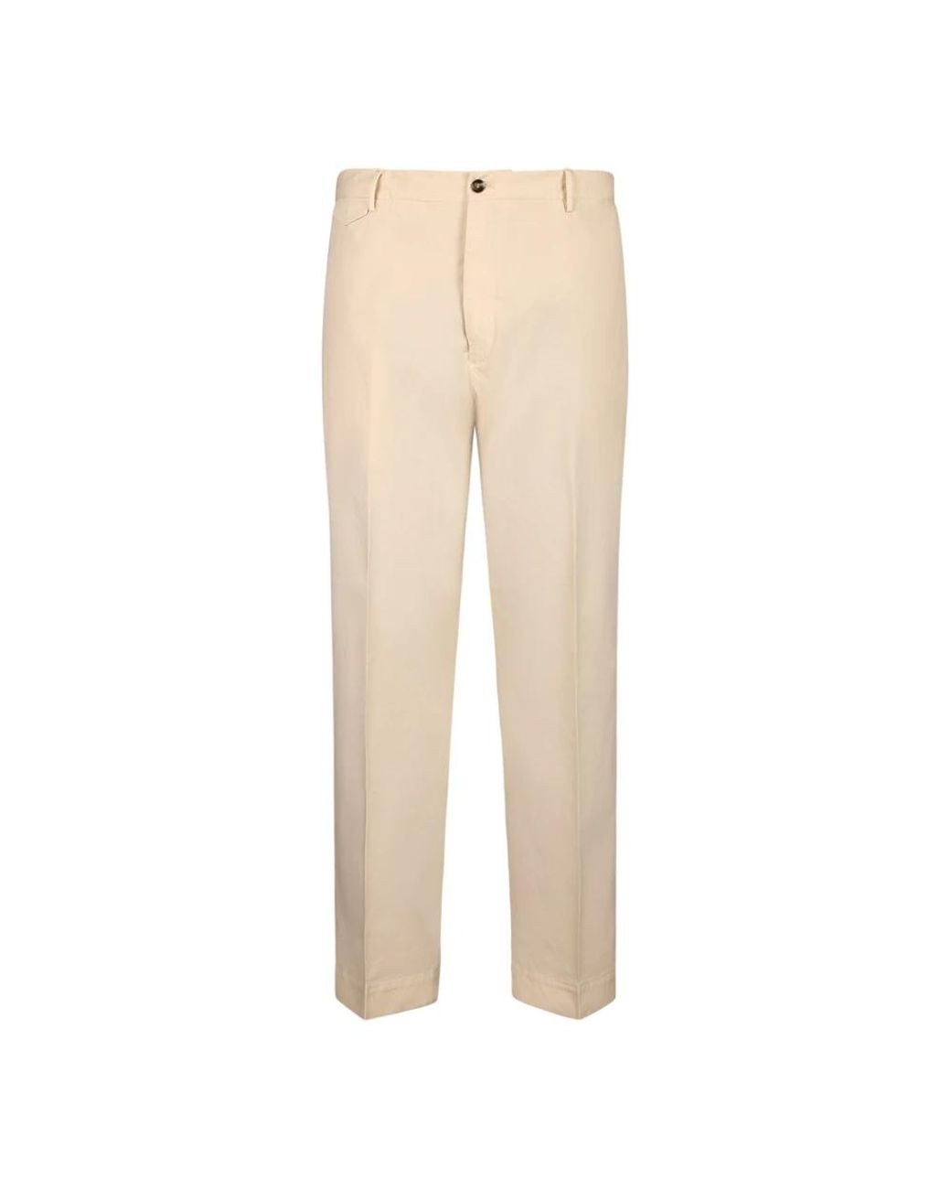Dell'Oglio Natural Suit Trousers for men