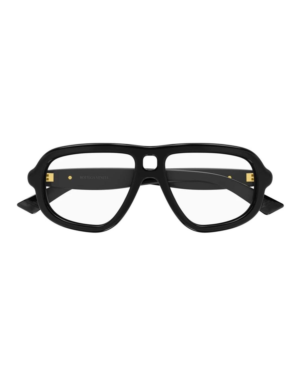 Bottega Veneta Black Glasses