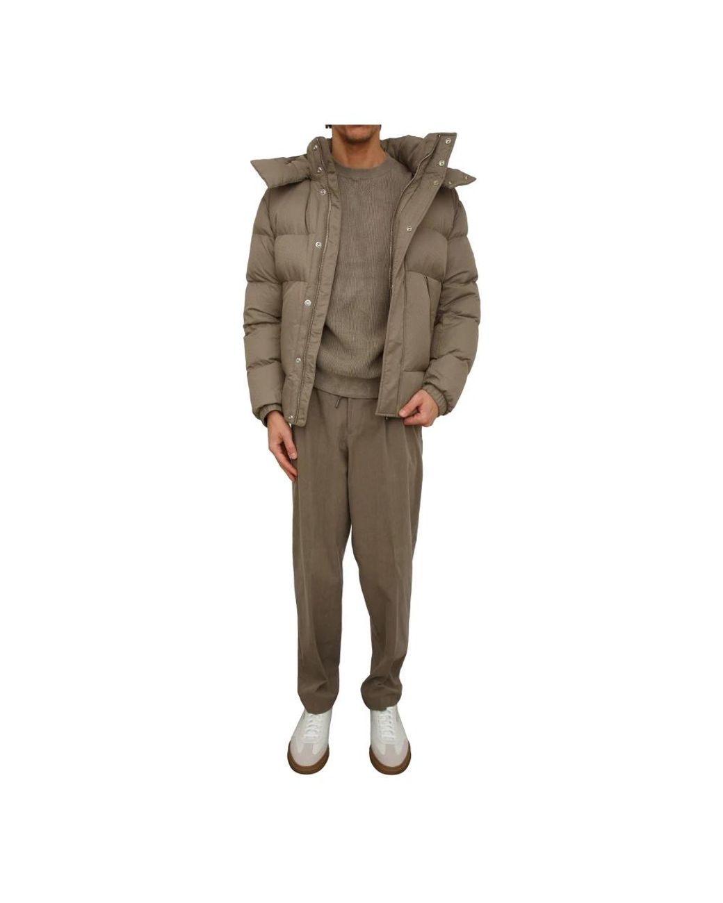 Boss Brown Straight Trousers for men