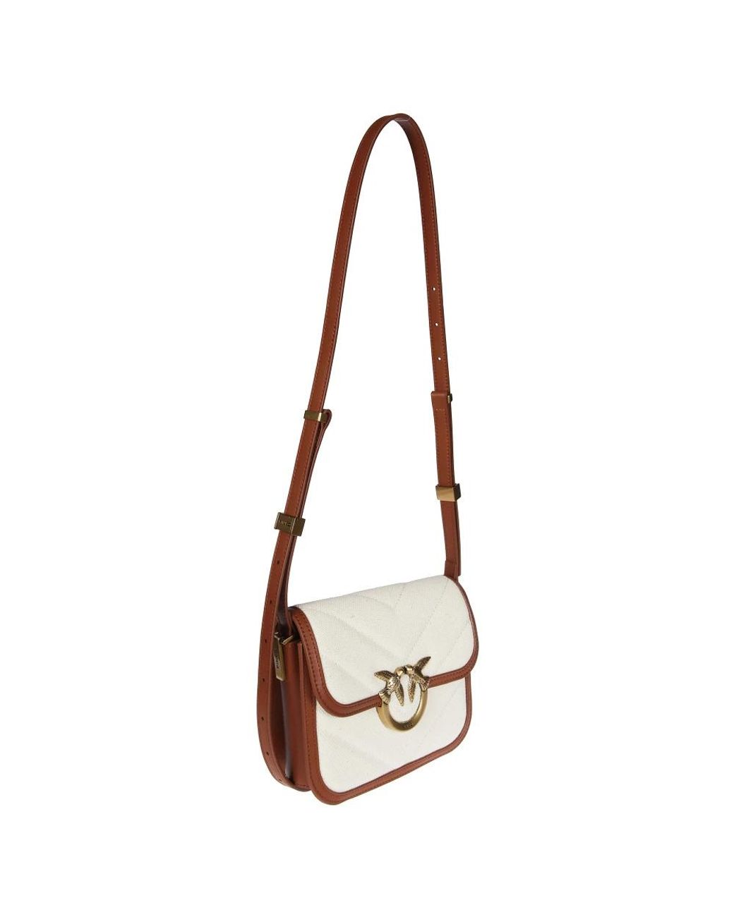 Pinko Metallic Cross Body Bags