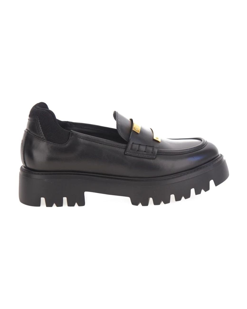 N°21 Barrette Loafers in het Black