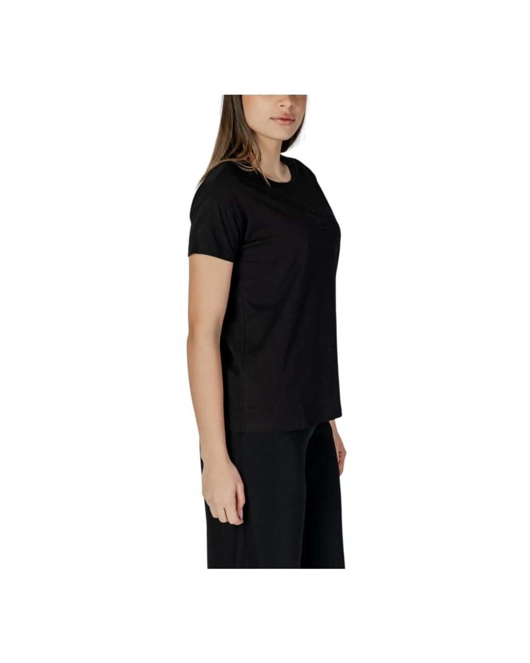 ARMANI EXCHANGE Black T-Shirts