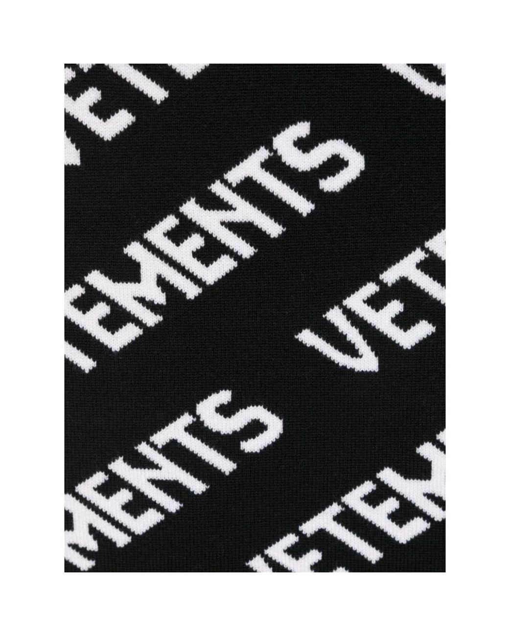 Scarves di Vetements in Black