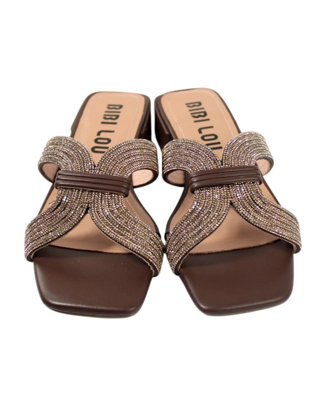 Bibi Lou Brown Sliders
