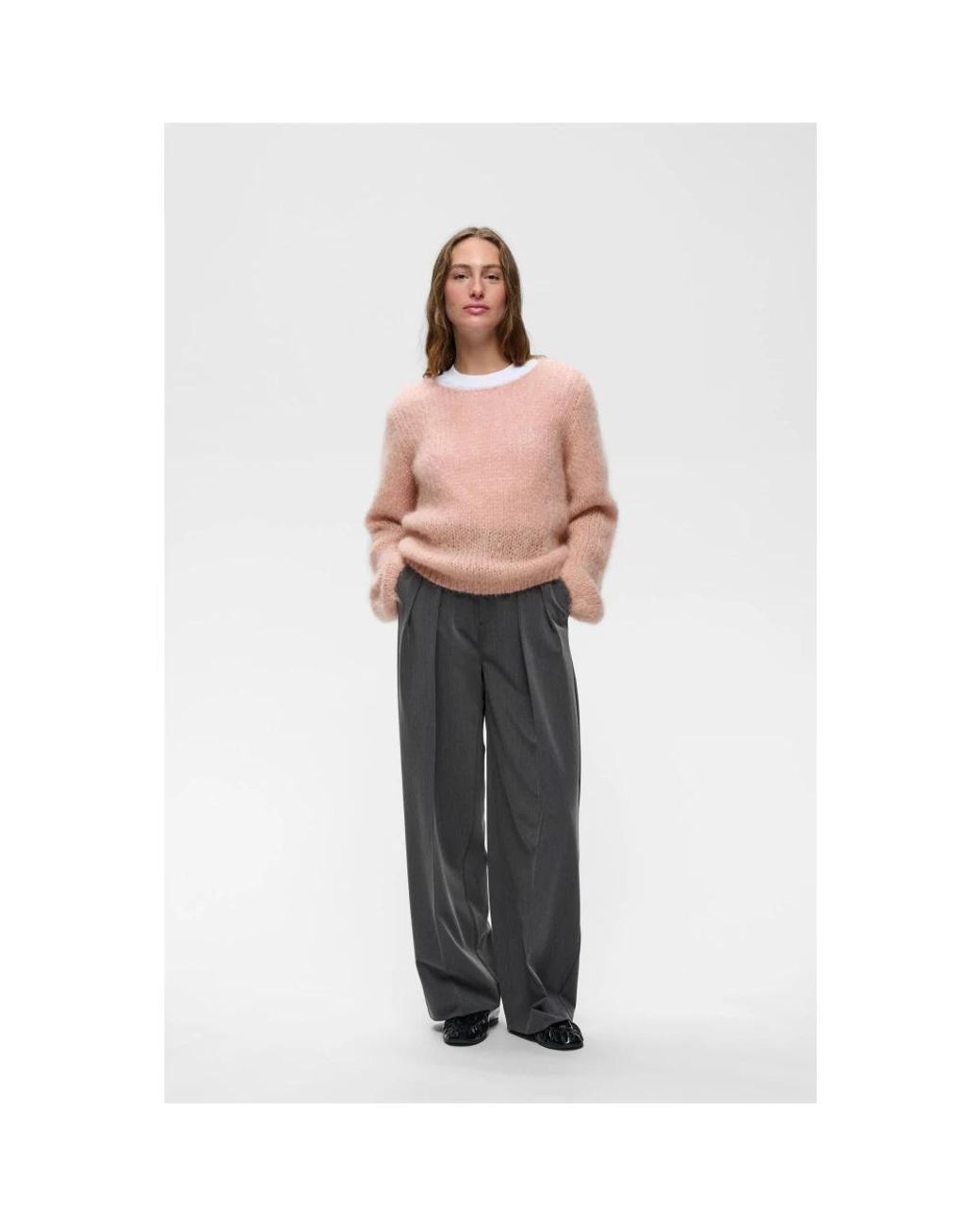 Inwear Pink Round-Neck Knitwear