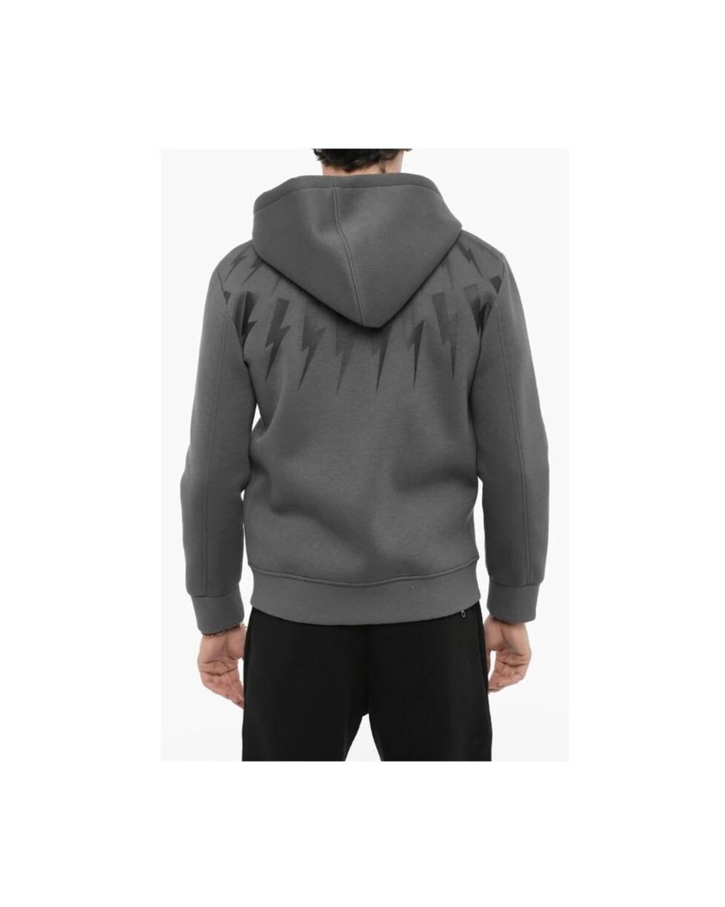 Neil Barrett Gray Zip-Throughs for men