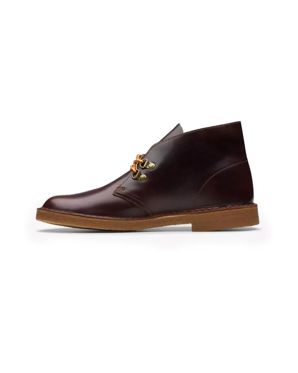 Clarks Brown Lace-Up Boots