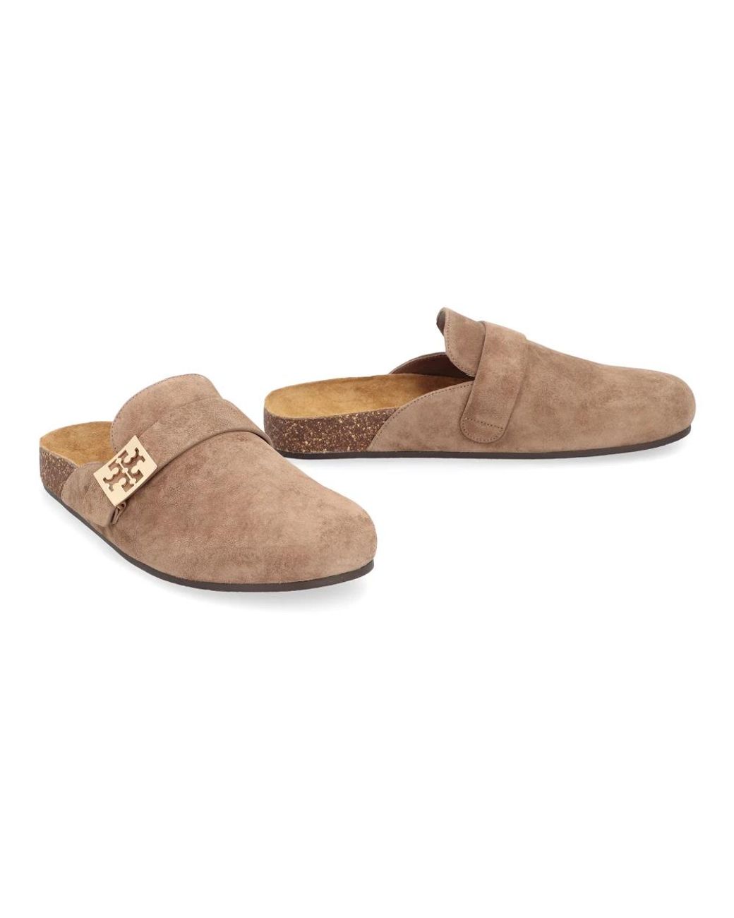 Tory Burch Brown Mules