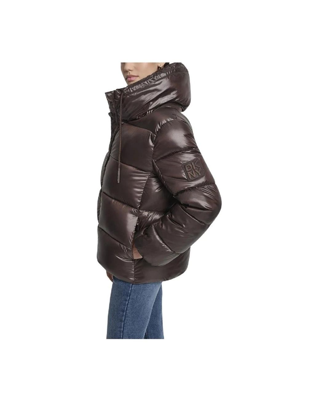 DKNY Black Winter Jackets