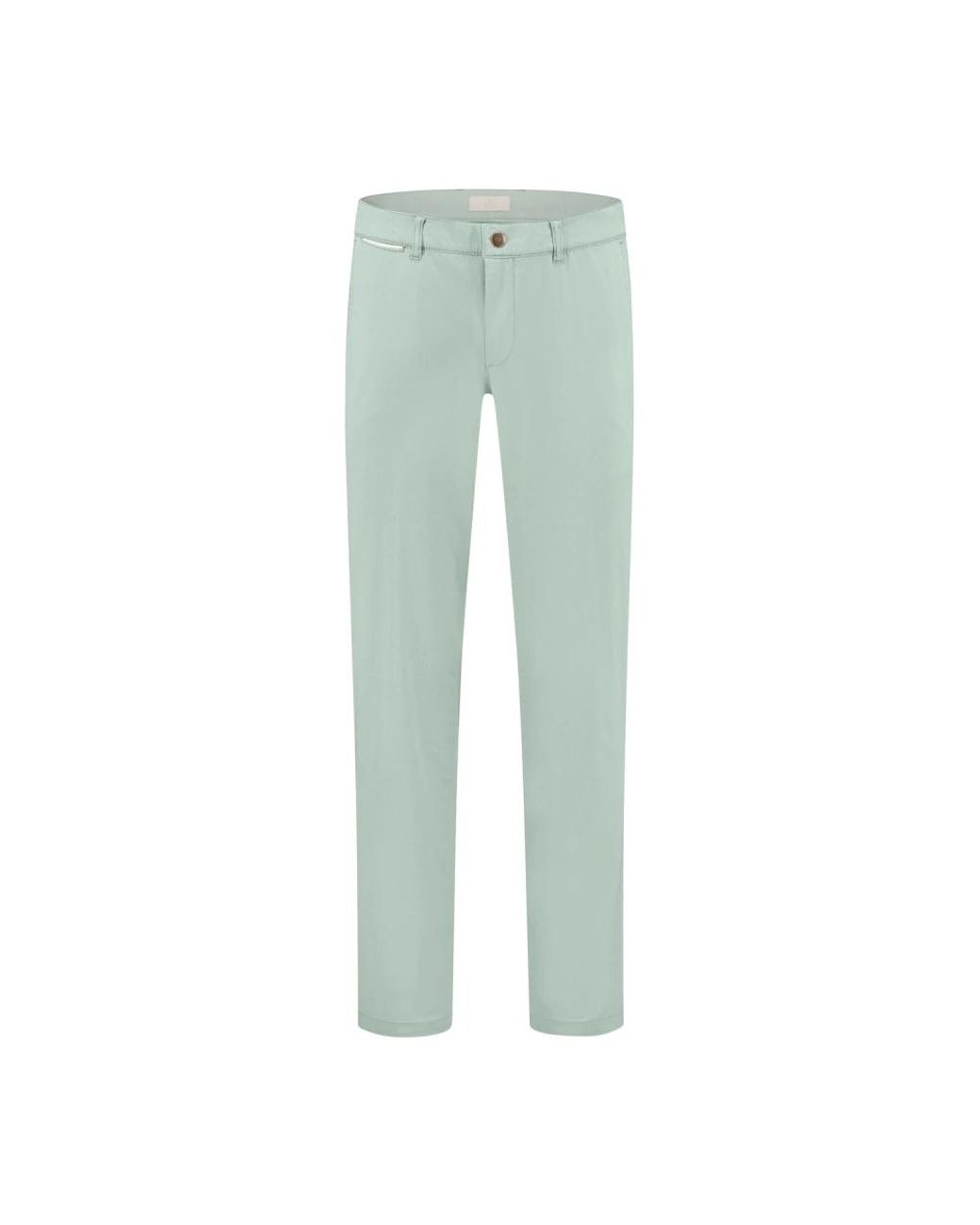 Com4 Broeken ,Groen ,Katoen Modern Chino in het Green voor heren