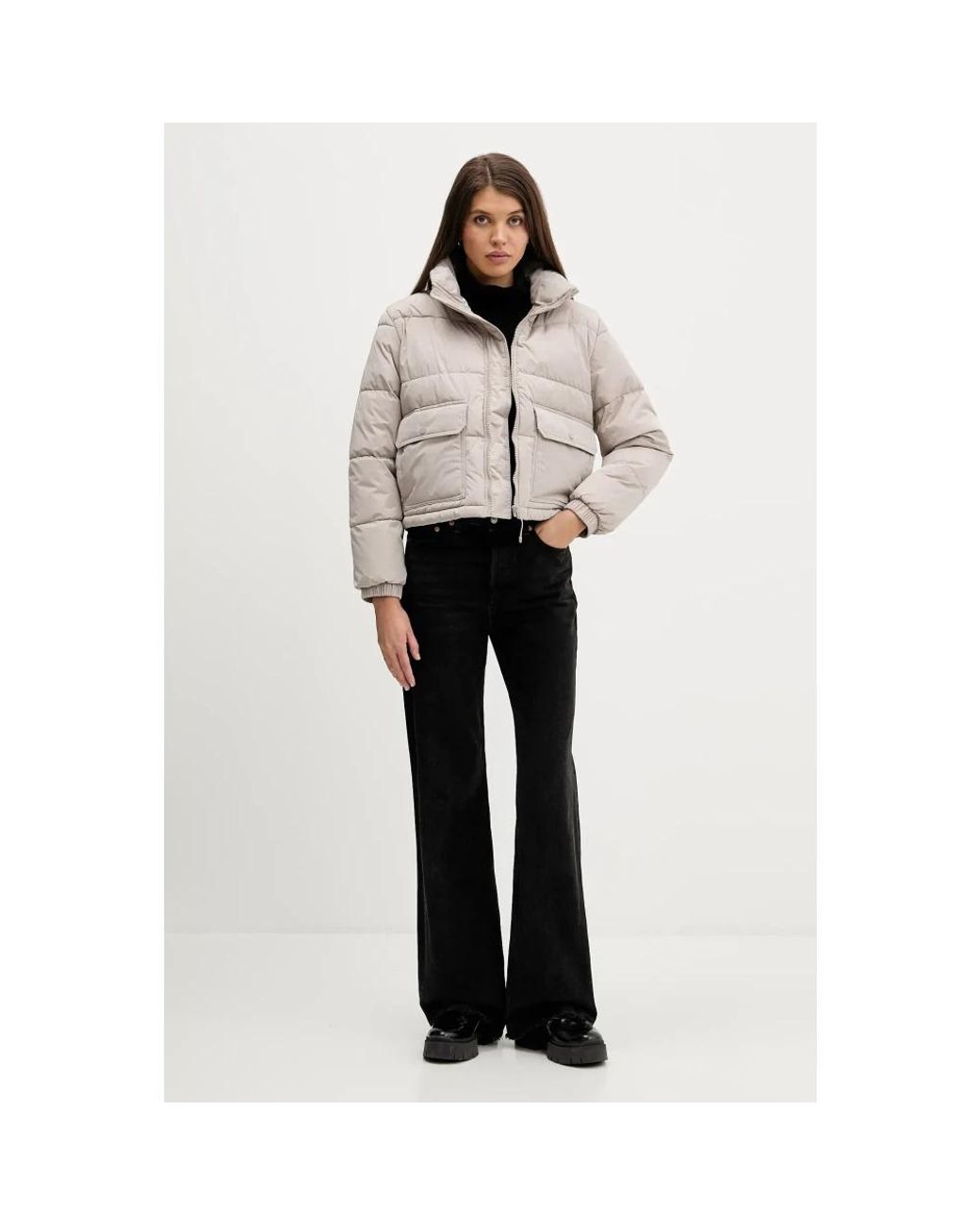 Winter Jackets Vans de color Gray