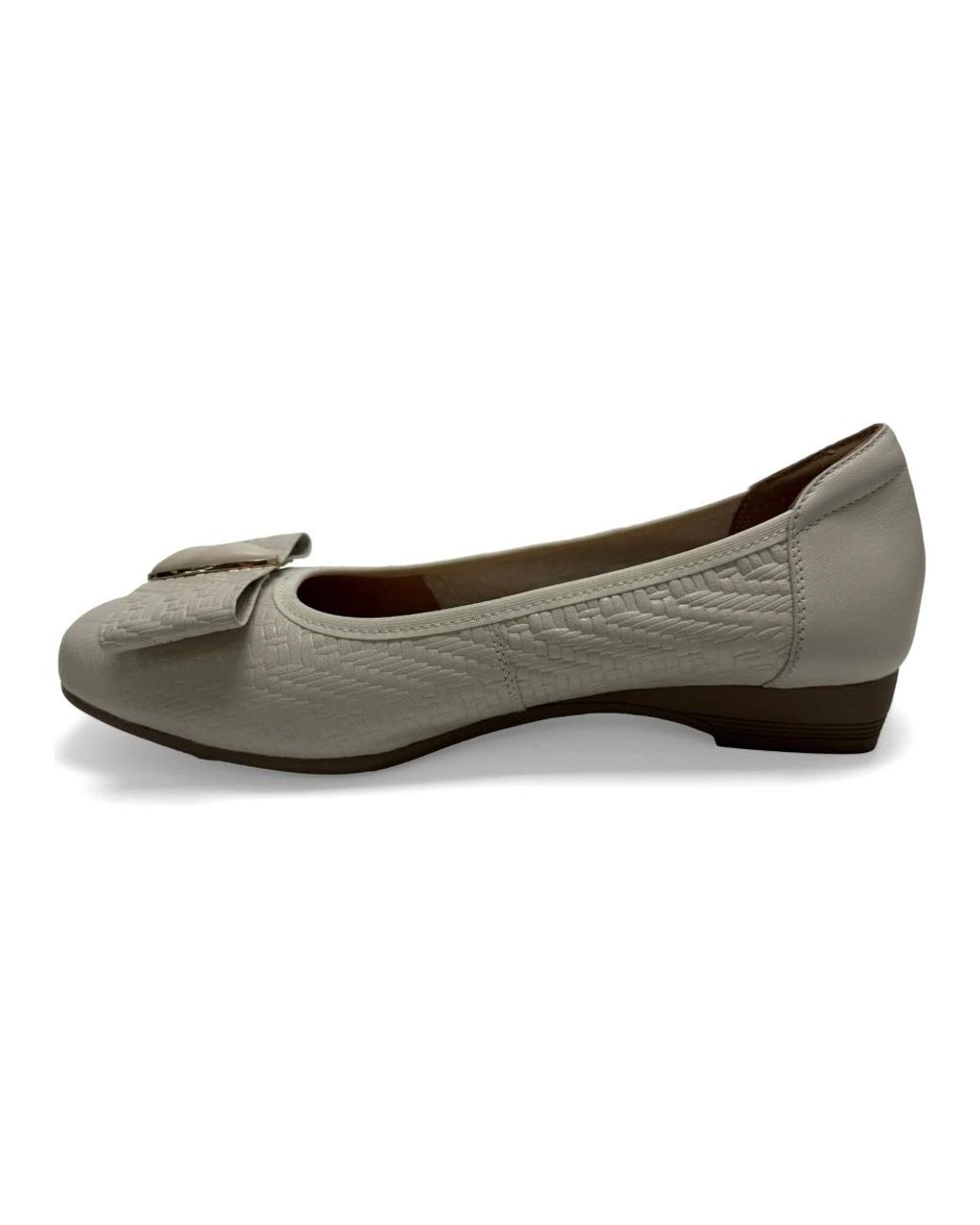 Linda Baumann Gray Ballerina Shoes