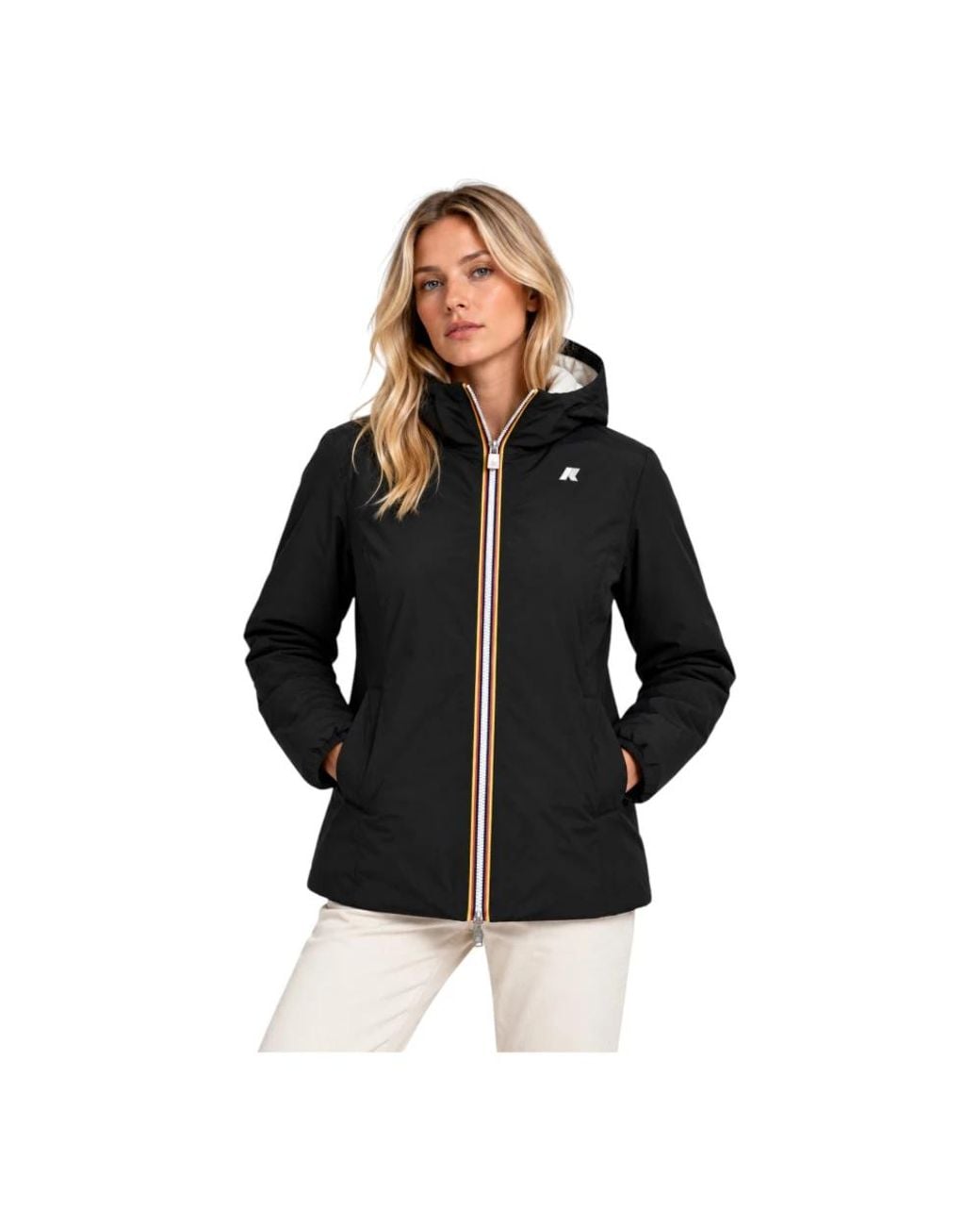 K-Way Black Down Jackets