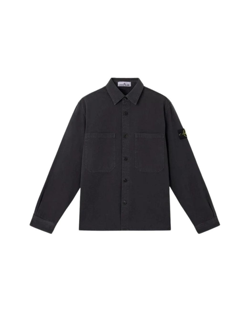 Stone Island Jassen ,Blauw ,Shirt H25 in het Blue voor heren