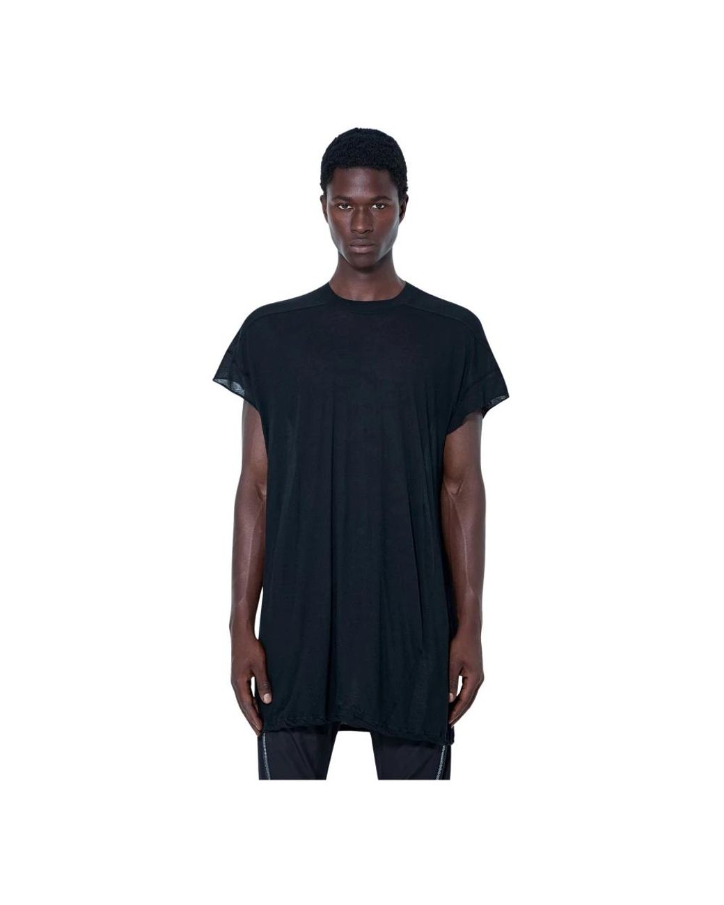 Rick Owens Blue Oversized Tops for men
