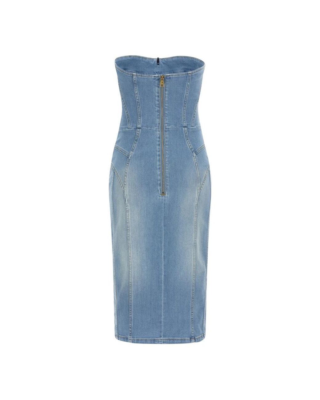 Elisabetta Franchi Blue Midi Dresses