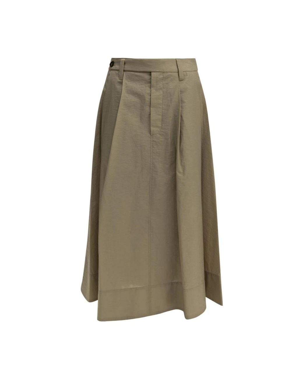 Brunello Cucinelli Green Midi Skirts