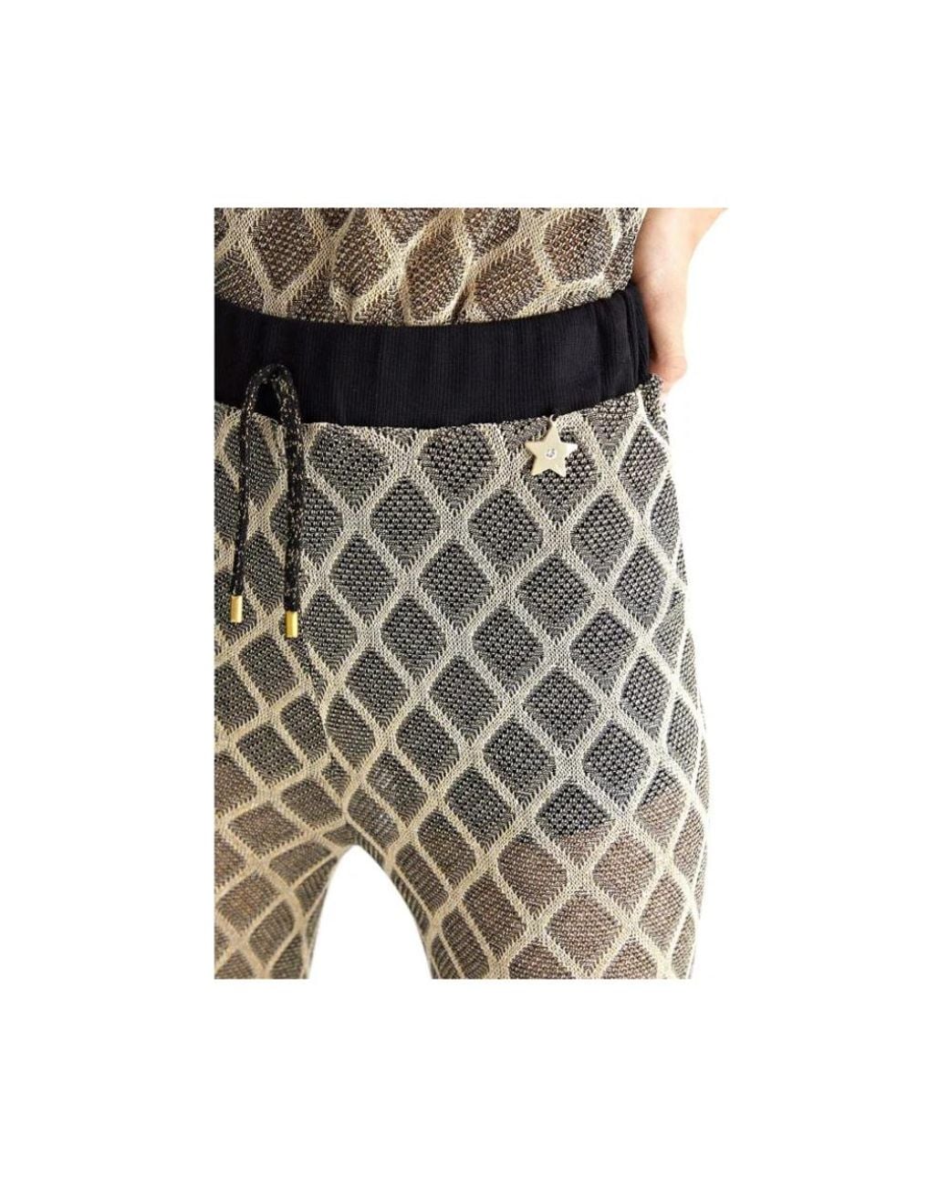 Liu Jo Black Wide Trousers