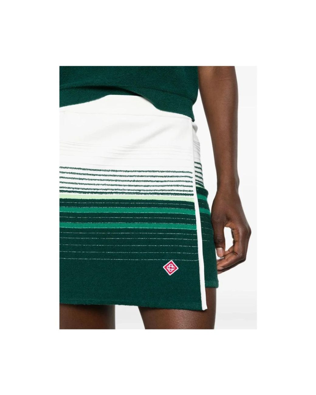 Casablanca Green Short Skirts
