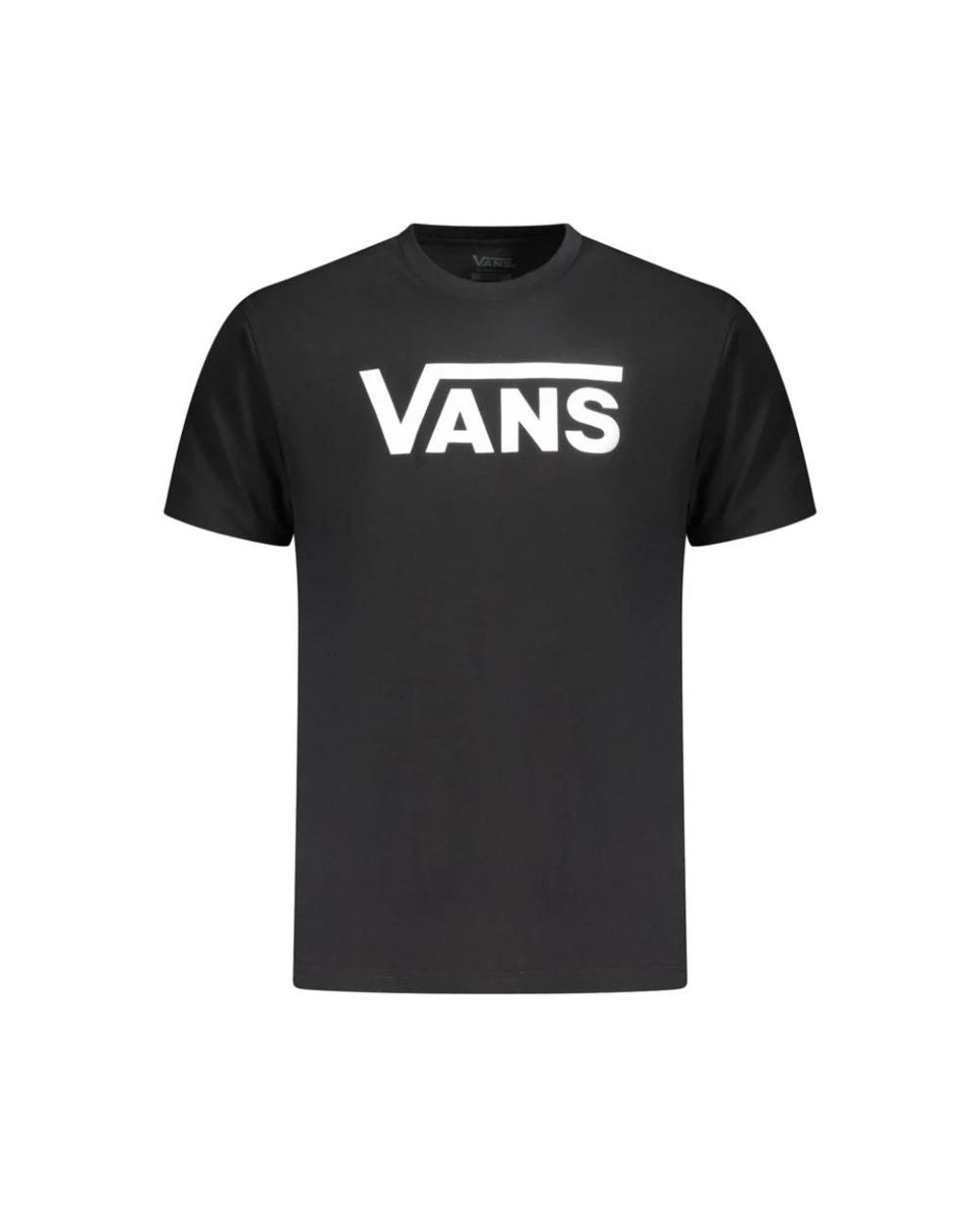 Vans Black Classic Tshirt Logo Tee for men