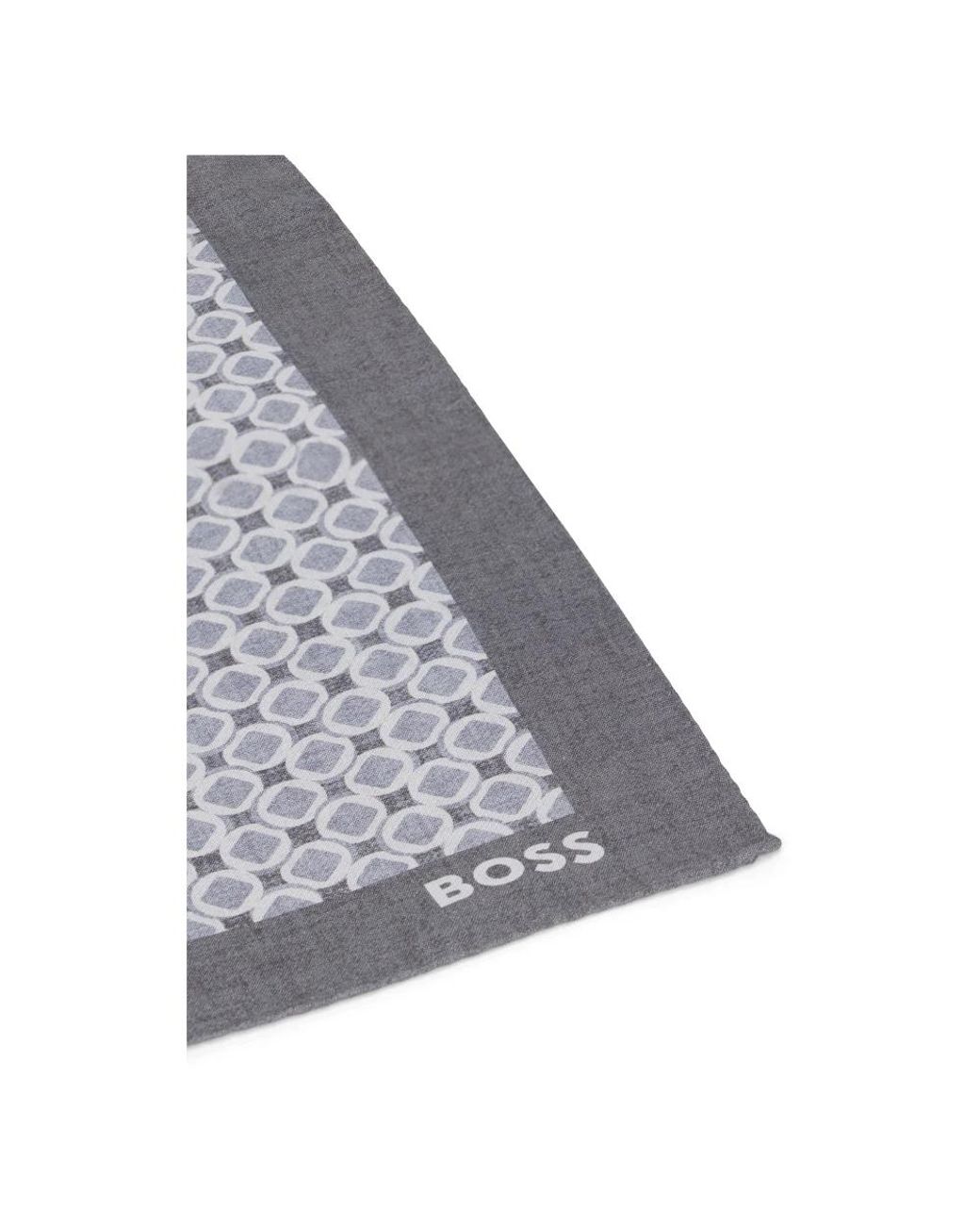 Boss Black Silk Scarves for men