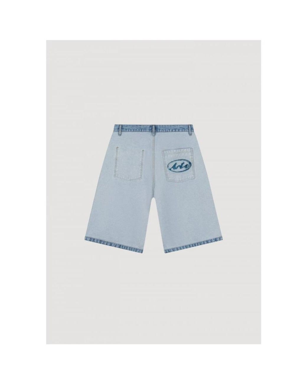 Arte' Blue Denim Shorts for men