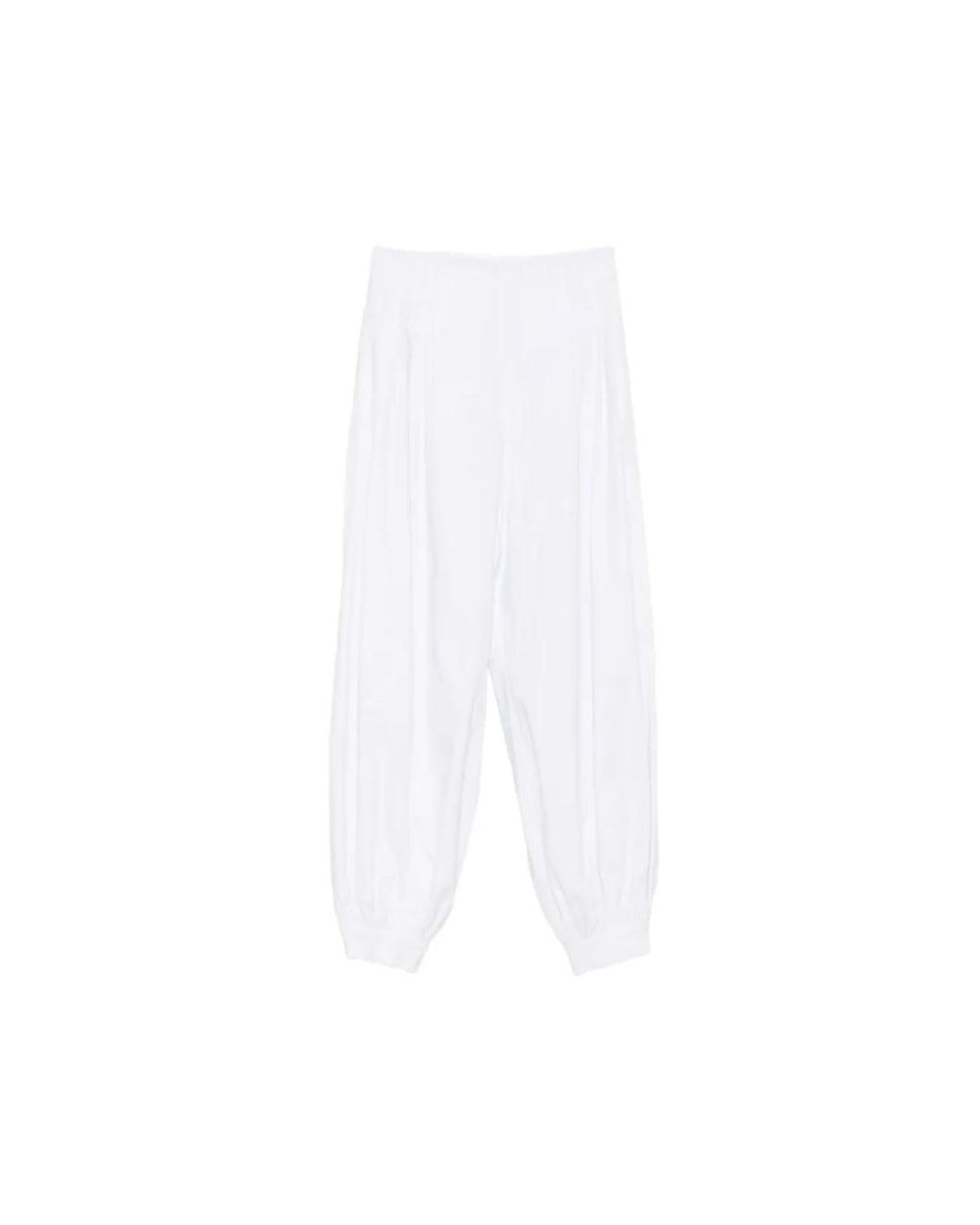 Vivetta Tapered Broeken in het White