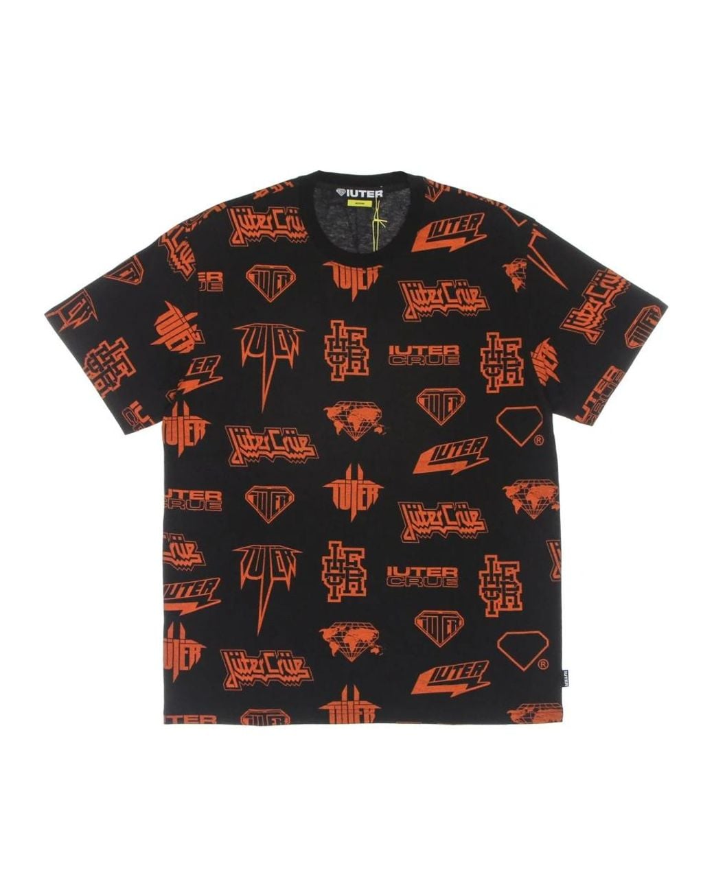 Iuter Black T-Shirts for men